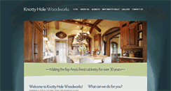 Desktop Screenshot of knottyholewoodworks.com